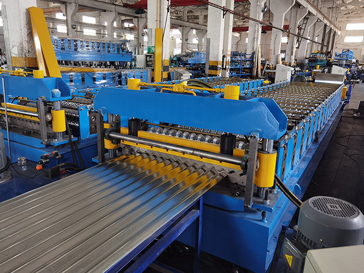 Corrugated Sheet Forming Machine